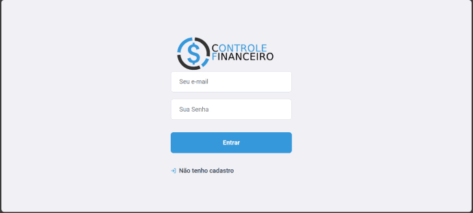 Controle Financeiro